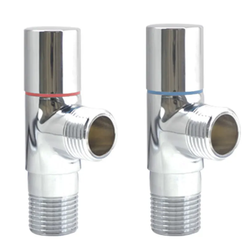 Messinkikulmaventtiili