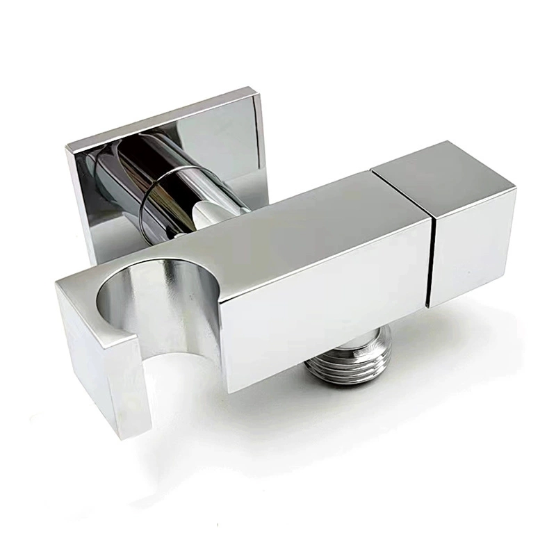 Kädessä pidettävä suihkuletkun liitin Täys messinki suihkun ulostulokulma