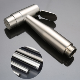 Heavy Duty 304 ruostumattomasta teräksestä valmistettu kädessä pidettävä bideesuihku wc-puhdistukseen