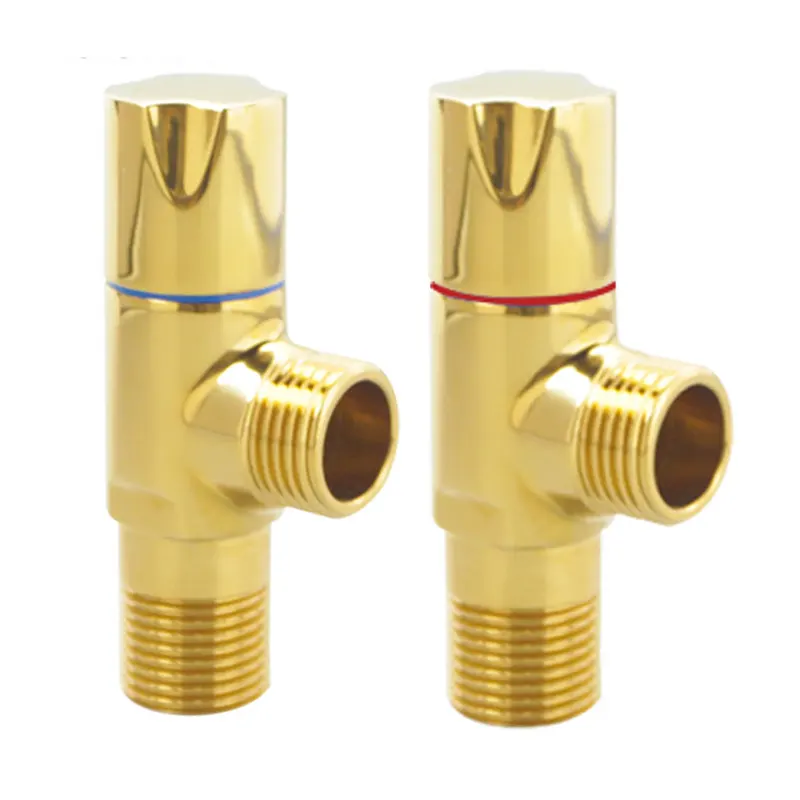 Golden Brass Angle Valve Golden Brass Angle Valve