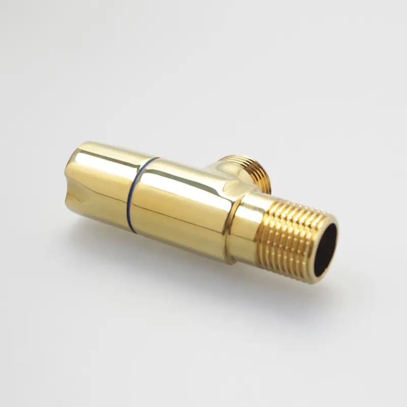 Golden Brass Angle Valve Golden Brass Angle Valve