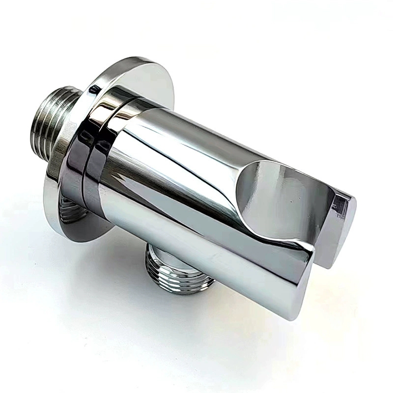 Uusi saapuva täysmessinkinen suihkuteline, piilotettu pyöreä pidike käsisuihkulle, massiivi messinkiä suihkuteline