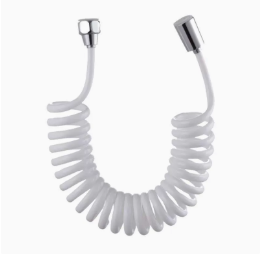 TPU joustava sisäänvedettävä suihkuletku 2,3 ​​m, kierrejousiputki bideesuihkulle